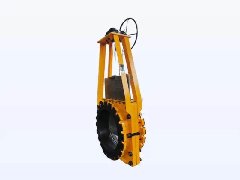 Valvula cuchilla pasante BUFFALO BGA 1100 para slurry y relaves